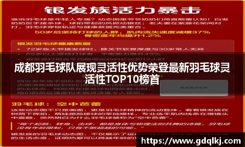 成都羽毛球队展现灵活性优势荣登最新羽毛球灵活性TOP10榜首
